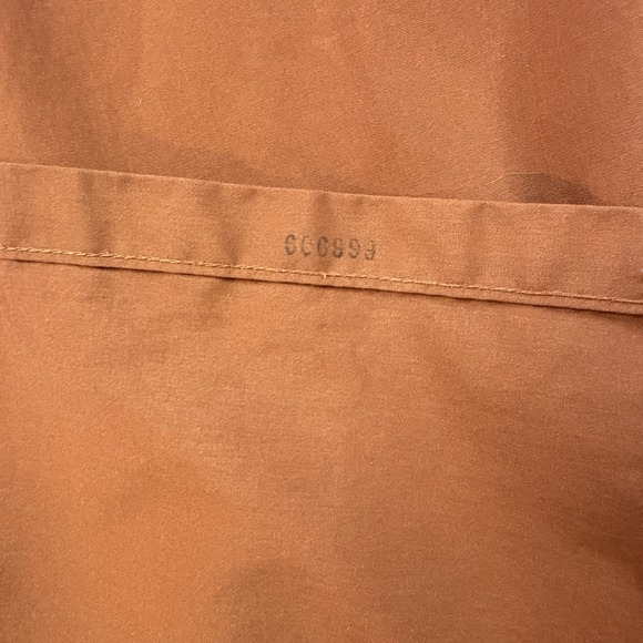 Van Heusen Men's L Button Down LS Dress shirt - Burnt Orange - SEE DESCRIPTION - Picture 8 of 15